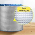 Buffer Yüksek Sıcaklık Dayanan Su Geçirmez Çatı Boru Duvar Çatlak Yapışkan Bant Folyo 5 mt x 10 cm 2 buffer yuksek sicaklik dayanan su geci 05e851