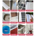 Buffer Yüksek Sıcaklık Dayanan Su Geçirmez Çatı Boru Duvar Çatlak Yapışkan Bant Folyo 5 mt x 10 cm 4 buffer yuksek sicaklik dayanan su geci e8369d